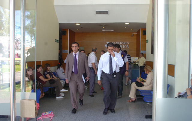 La justicia constató la presencia de Fontanet en el Sanatorio Morra.