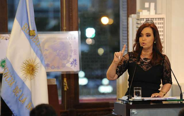 Cristina consideró que los atracos a supermercados no fueron espontáneos.