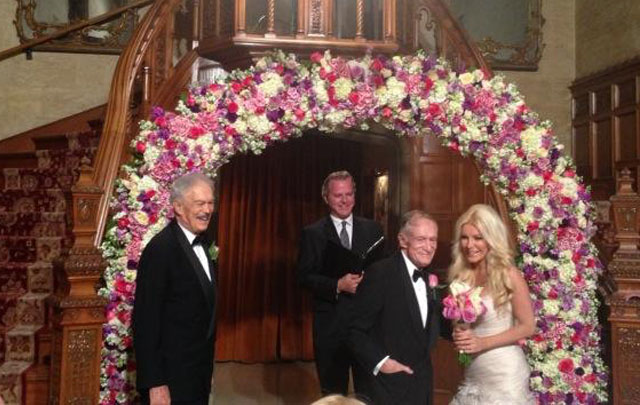 Los flamantes marido y mujer.