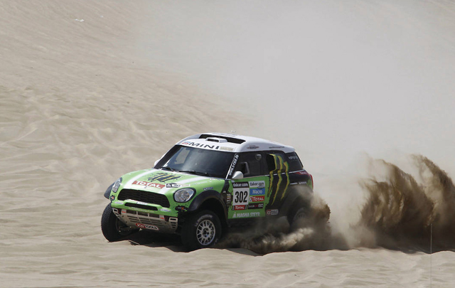 Peterhansel lidera la general en el Dakar.