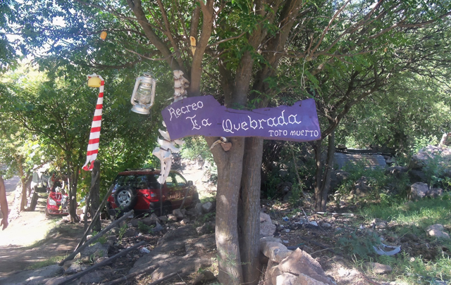 La Quebrada de San Lorenzo o Toro Muerto, un paraíso natural.