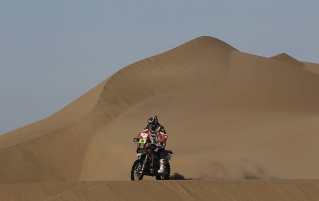 FOTO: Imágenes de la cuarta etapa del Dakar 2013