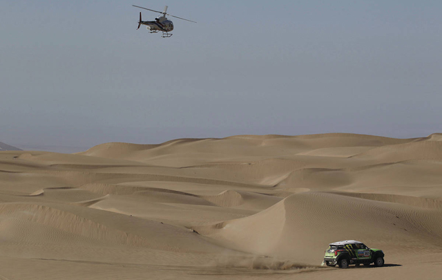 Imágenes de la cuarta etapa del Dakar 2013