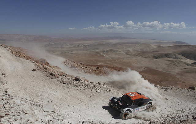 Imágenes de la cuarta etapa del Dakar 2013
