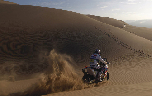 Imágenes de la cuarta etapa del Dakar 2013