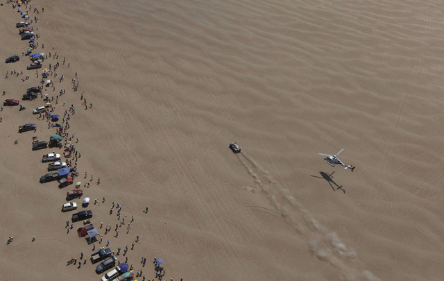 Imagen de la quinta etapa del Dakar 2013