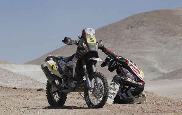 Imagen de la quinta etapa del Dakar 2013