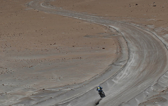 Imagen de la quinta etapa del Dakar 2013