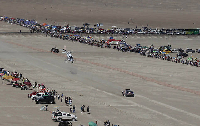 Imagen de la quinta etapa del Dakar 2013