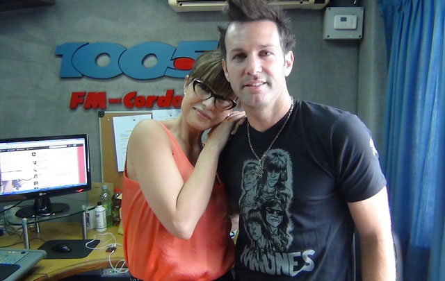 Axel en el Anímate con Gabriela Tessio