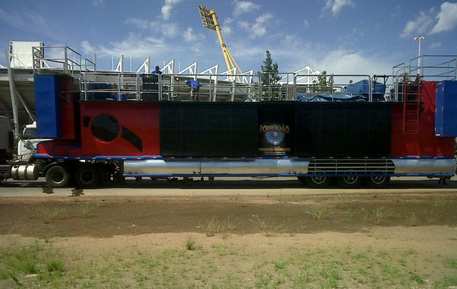 Los trailers demoraron 16 días en llegar de Bahía