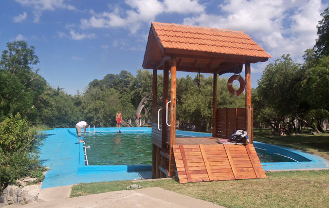 Complejo camping ''El Talar'', en Los Molles, San Luis.