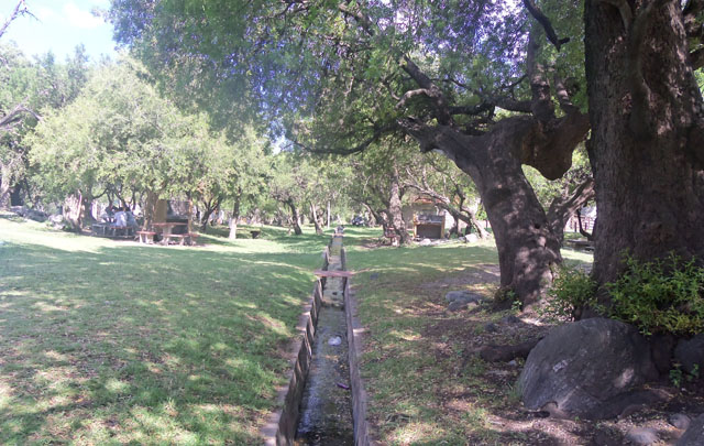 Complejo camping ''El Talar'', en Los Molles, San Luis.