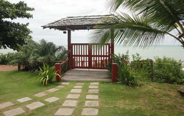 Recorrido por la costa de Arraial d’Ajuda. 