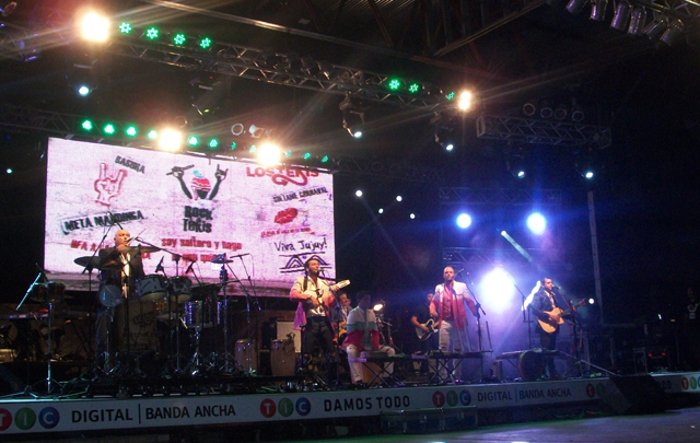  Los Tekis en el Festival de la Salamanca.