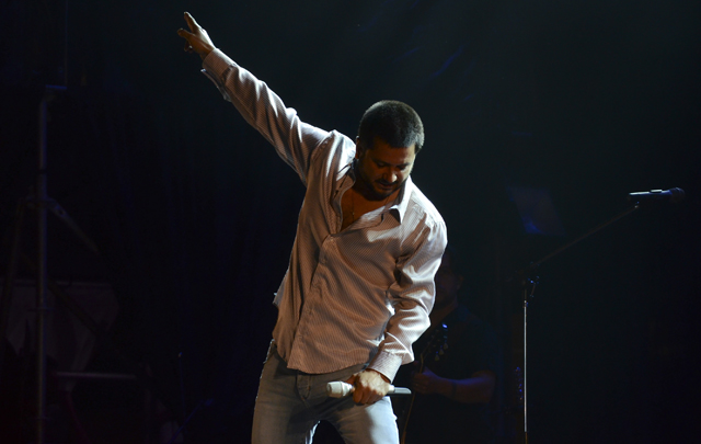 Jorge Rojas en el Encuentro de Colectividades.
