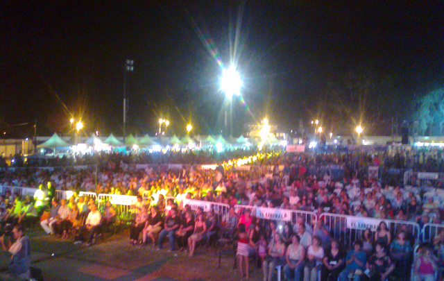 Gran marco de público en el festival La Salamanca.