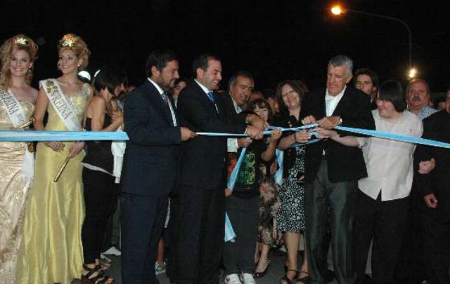 El gobernador Gioja en la inauguración del evento.