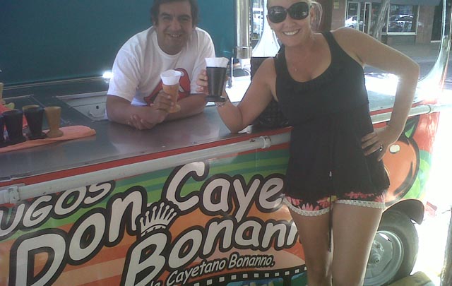 Celeste Benecchi es una de las enviadas especiales a San Juan. 