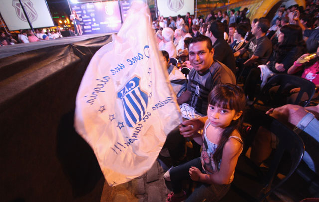 Fue una fiesta para toda la familia, grandes y chicos.