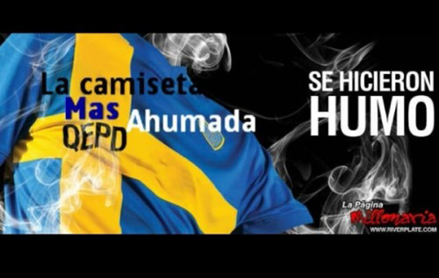 Las cargadas de los hinchas millonarios no se hicieron esperar.