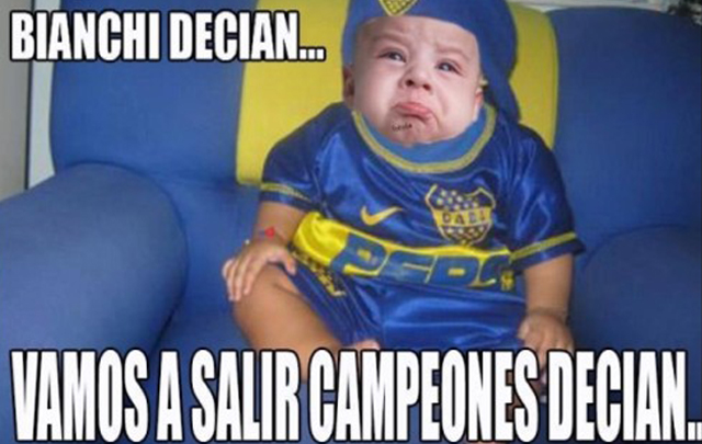 Las cargadas de los hinchas millonarios no se hicieron esperar.