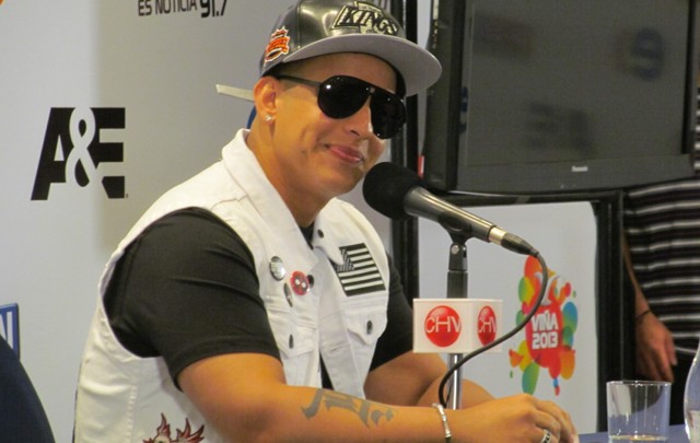 Daddy Yankee en la conferencia de prensa previa a su presentación en Viña del Mar.