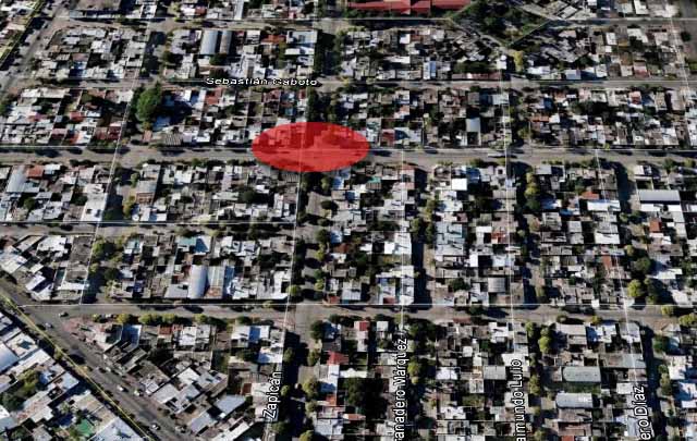 Zárate y Zapicán, donde culminó la persecución.