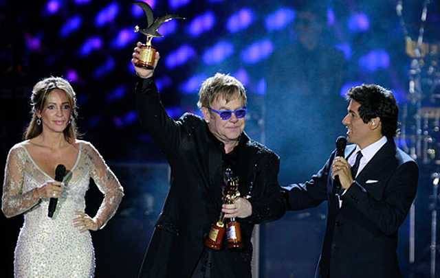 El pianista y compositor londinense, un lujo en la Quinta Vergara.