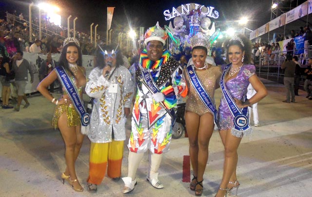 Orlando Morales fue uno de los encargados de la transmisión de Cadena 3 en San Luis.