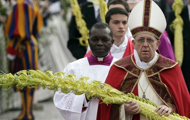 Domingo de Ramos del Papa Francisco 