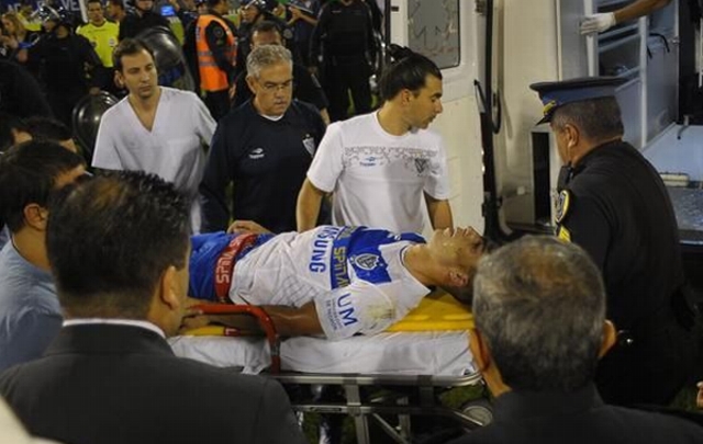 Iván Bella fue trasladado de urgencia.