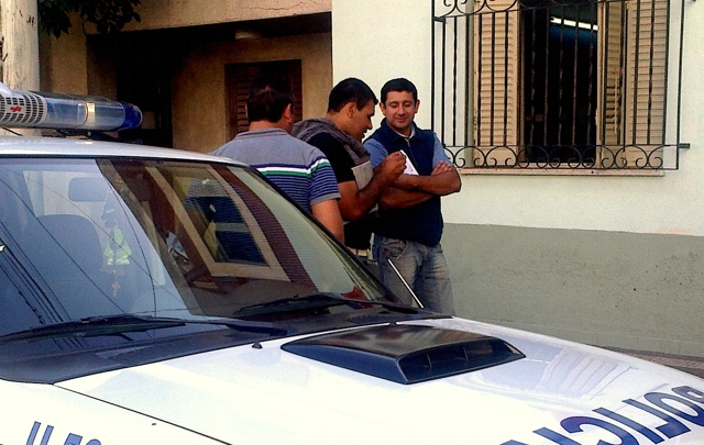 FOTO: Leguizamón compareció ante la comisaría 45 de El Vinalar.