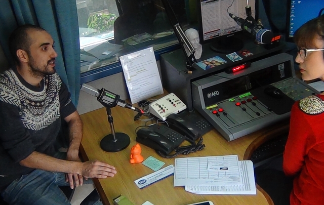 Abel Pintos estuvo con Gabi Tessio en el ''Anímate''