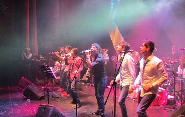 AUDIO: La gente salió muy conforme del concierto de La Barra (Informe de Orlando Morales)