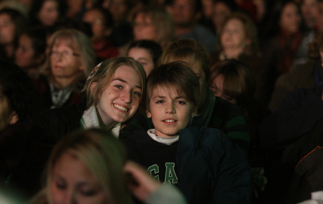 Grandes y chicos disfrutaron del tradicional cambio de guardia.