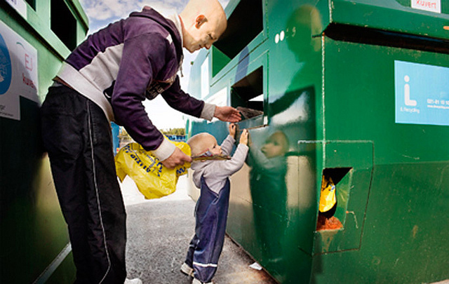 AUDIO: Natalia Colman Eriksson contó cómo se recicla la basura en Suecia.