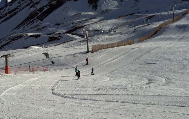 La imponente belleza de Los Penitentes congrega a miles de turistas. 