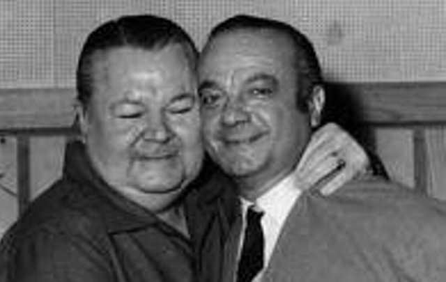 Aníbal Troilo junto a Astor Piazzola