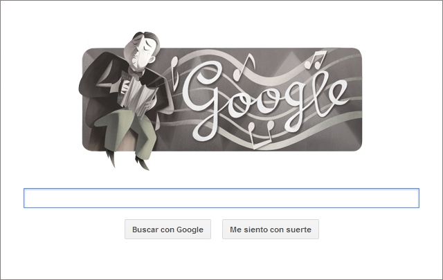 Doodle de Google dedicado a Aníbal Troilo