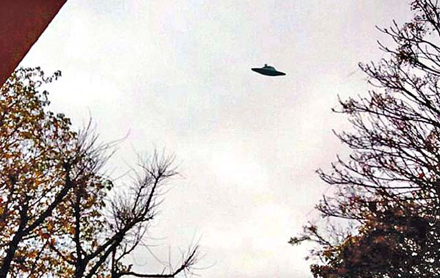 La falsa imagen supuestamente tomada por un celular (Foto: Gentileza El Liberal).