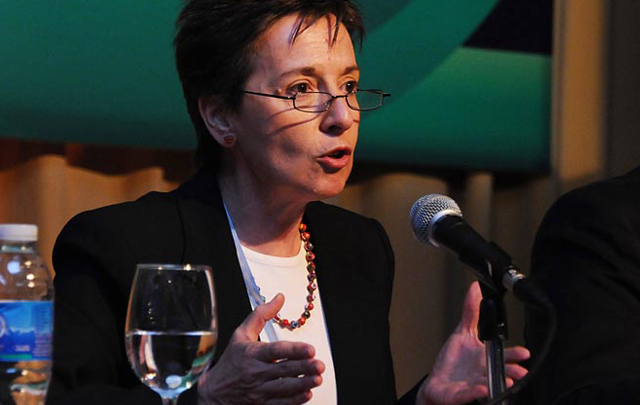 Delia Ferreira Rubio, especialista en leyes electorales.