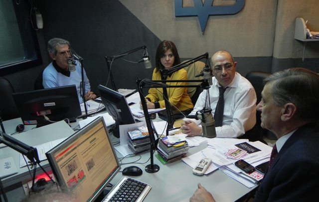 Hermes Binner en La Mesa de Café.