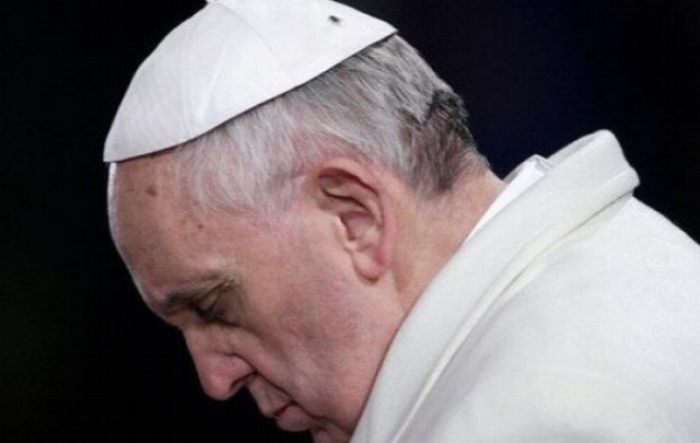 El Papa renzó el Ángelus en el Palacio de San Joaquín.