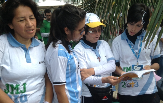 Ciudadanos chaqueños participaron de la JMJ en Brasil.