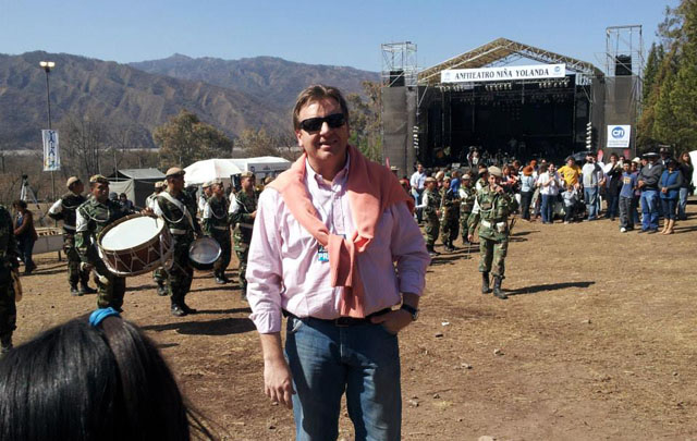 Tiempo Compartido celebró la Pachamama en agosto de 2013.