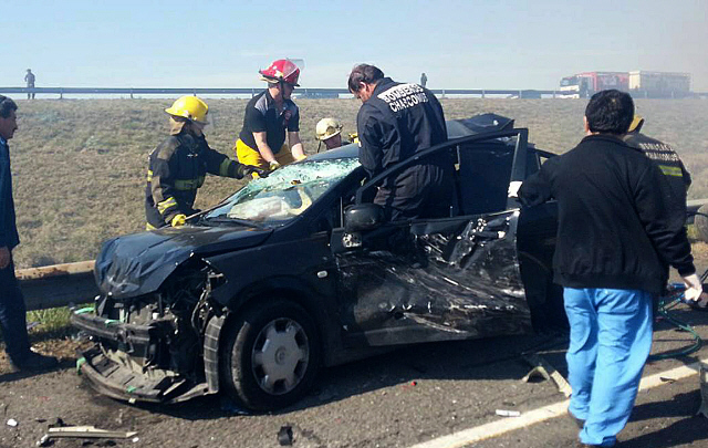 Son dos los muertos hasta el momento por el múltiple choque.