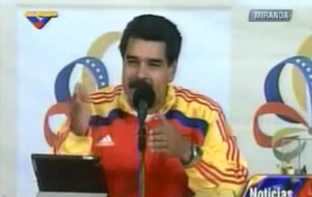 El furcio de Nicolás Maduro