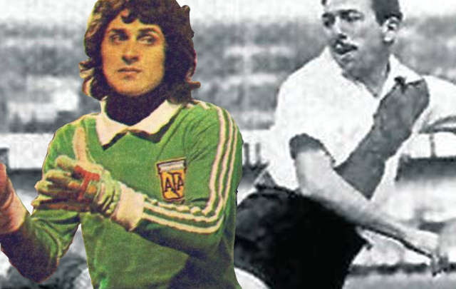 Fillol y Labruna, dos ídolos que se quisieron y caminaron juntos parte de sus vidas. 