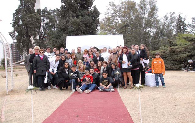 Cordobeses se casaron por civil en El Rosedal